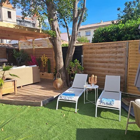 Magnifique Appartement 2 Chambres Avec 50 M2 De Jardin Privatif La Crau Exterior foto